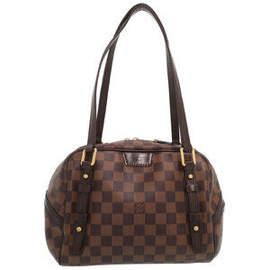 Louis Vuitton Damier Ebene Brown Rivington Shoulder Bag